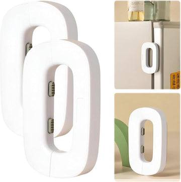 Refrigerator Door Lock Child Safety Refrigerator Double Safety Button