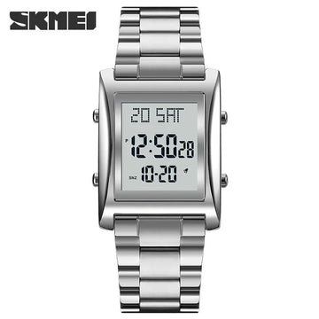 Power Brand Men's Quartz Luxury Stainless Steel Waterproof Wristwatch