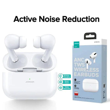 JOYROOM Earbuds Pro 2  ANC Waterproof, Heavy Bass and Long Battery 24 hours with silicone cover.