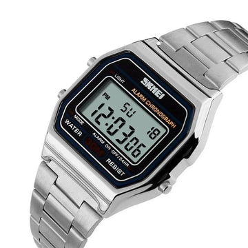 Skmei Top Brand Luxury Stainless Steel Chrono Sport Watch