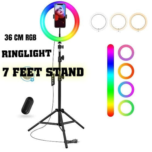 26cm Ring Light With Mobile Holder With 7Feet